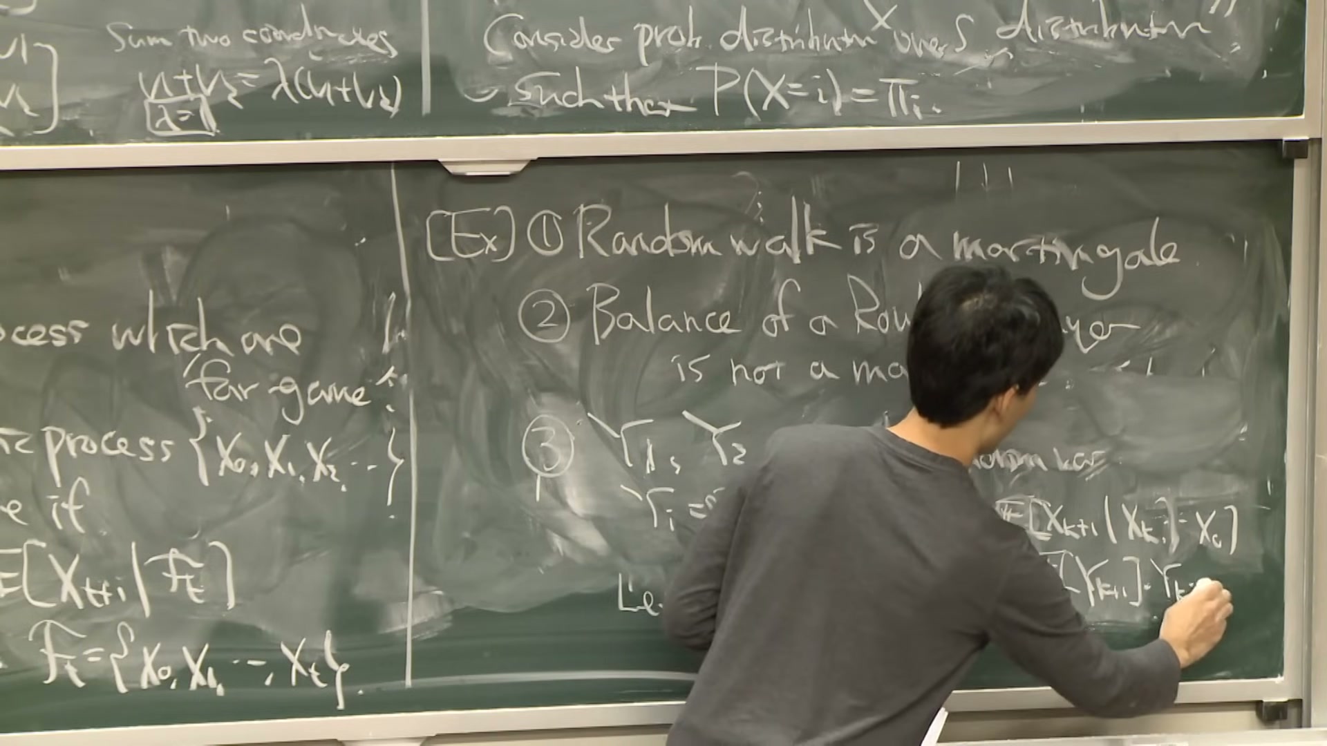 Martingale formal definition