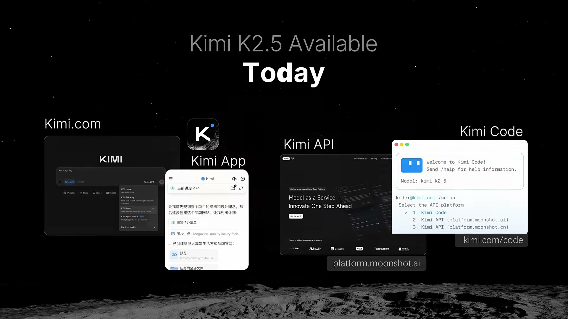 Kimi K2.5 Available Today