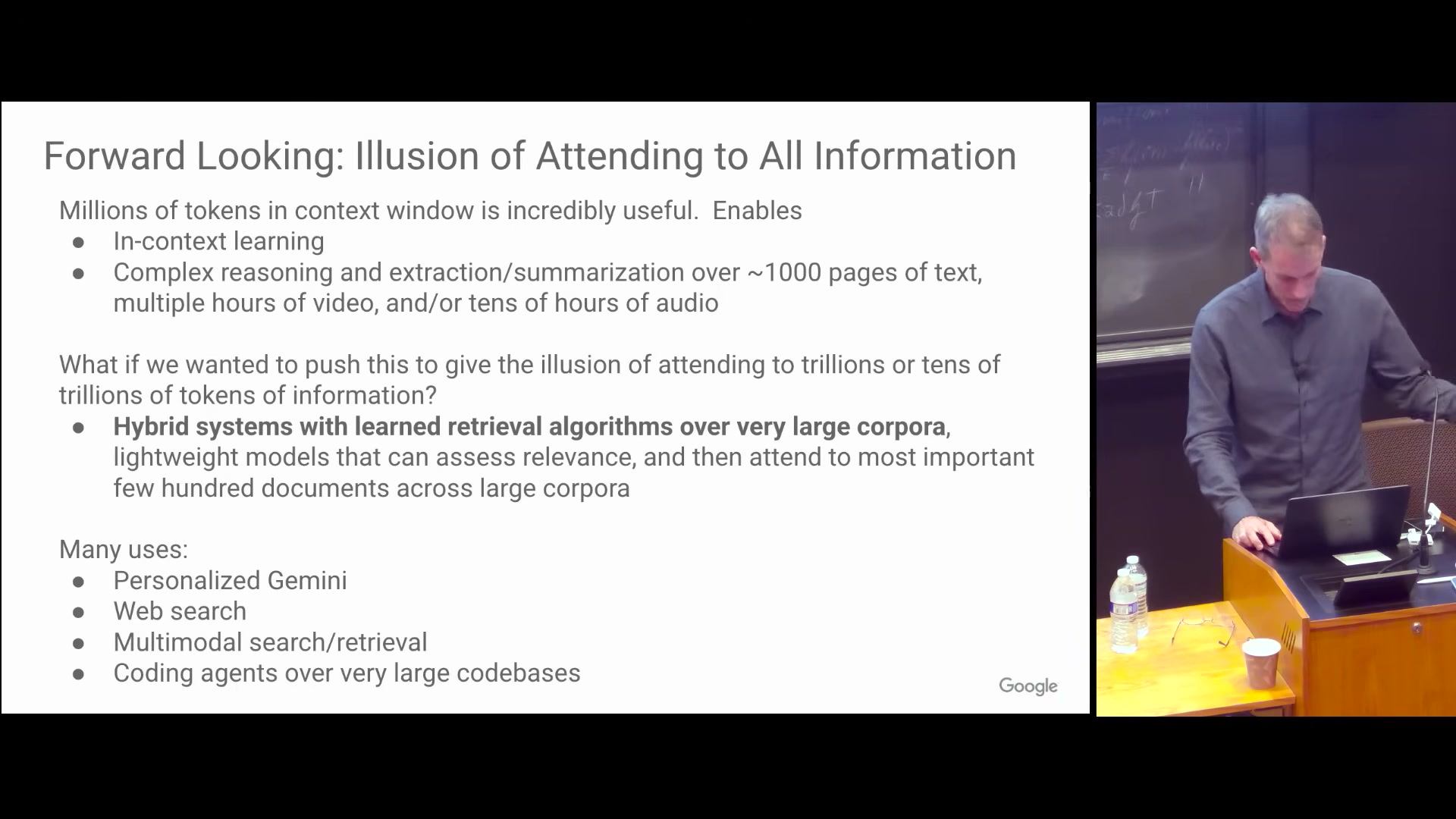 Forward Looking: Illusion of Attending to All Information 幻灯片