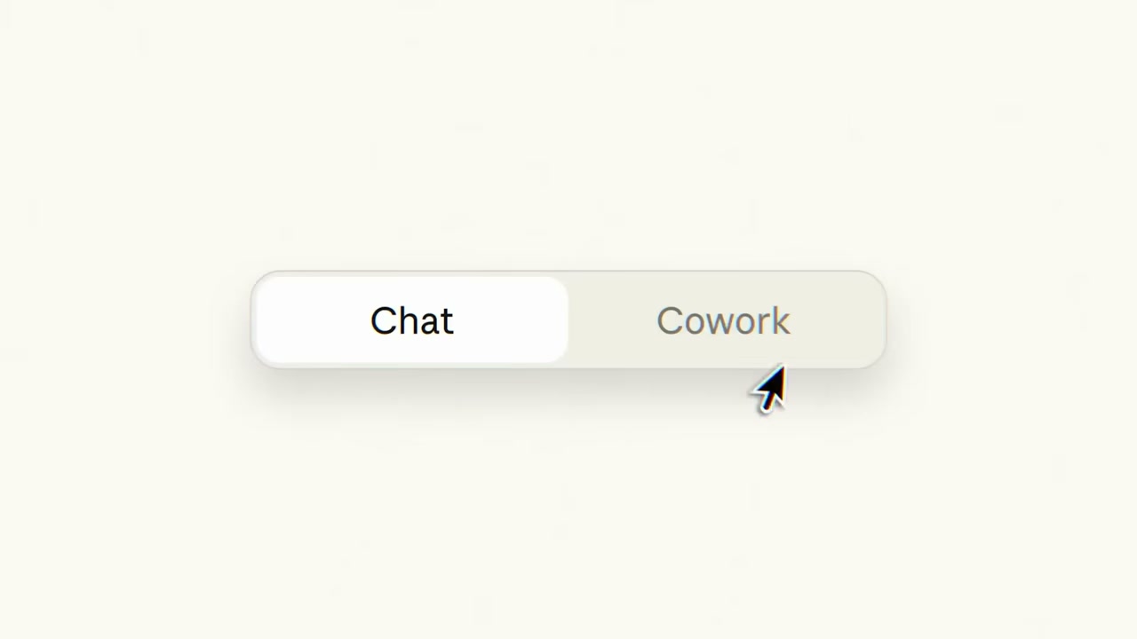 Claude 的 Chat / Cowork 切换