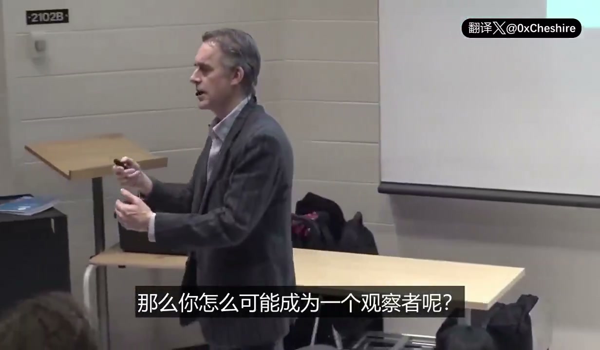 Peterson 讲梦中的观察者悖论