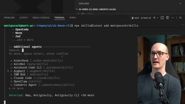 npx skills@latest add 安装过程